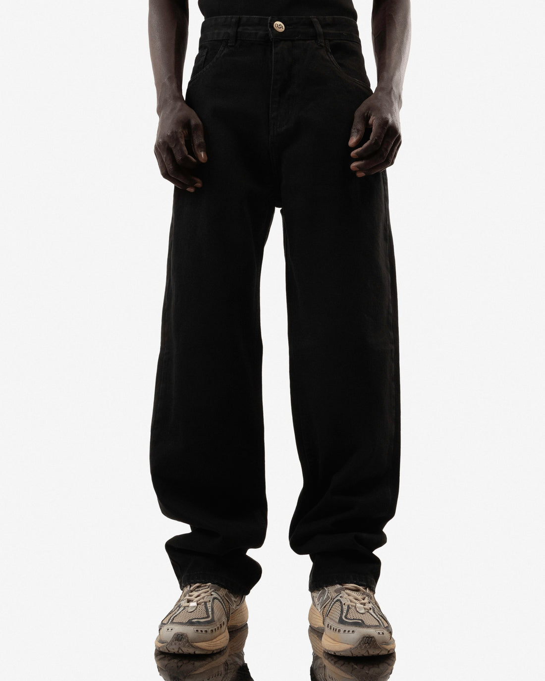 AlphaWear Premium Kargo Pantolon - Black back view