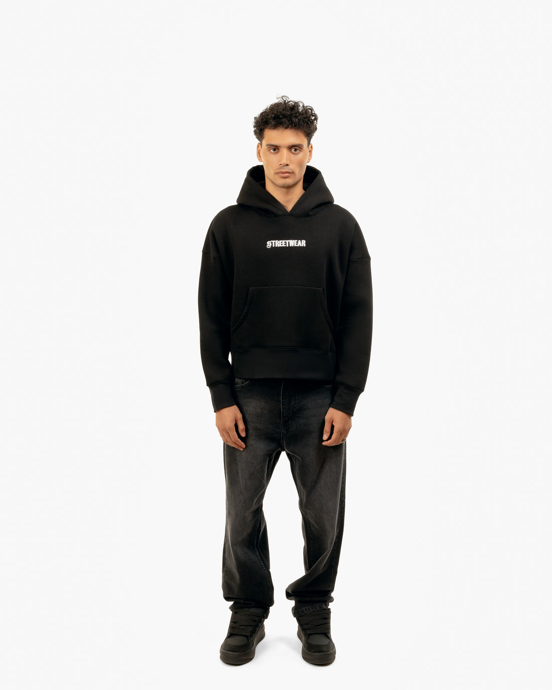 AlphaWear Basic 3-Pack T-Shirt - Black back view